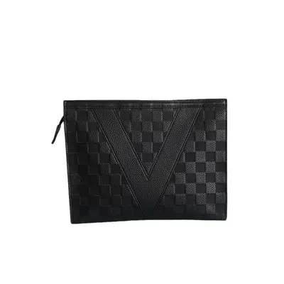 Erkek El Çantası Clutch Üst Segment İş ve Günlük Kullanım Büyük Kapasiteli - 12