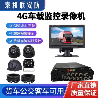 Taihelianzhu Graffiti-Plan 4G Kfz-Festplattenrekorder 4-Kanal 8-Kanal NVR Überwachungshost DVR mit Beidou-Positionierung