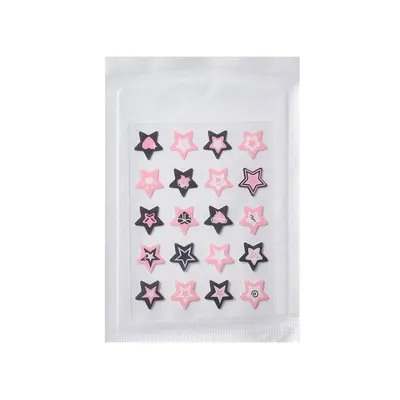 KORMESIC Кросс-бордер производитель оптом Патчи от акне в форме звезды Star Pimple Patch, тонкие дышащие, не перекрывающие дыхание кожи, дизайн в стиле мультфильма - 8