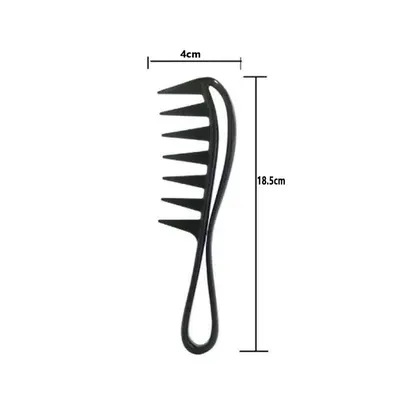 Carbon Fiber Sectioning Pointed-Tail Hair Comb, Anti-Static - 10