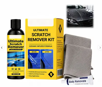 Car Scratch Repair Agent - Car Paint Surface Scratch Remover Fine Scratch Paint Care Agent Scratch Repair Polishing Wax - 9