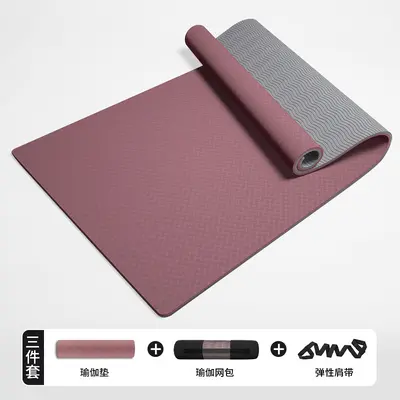 Erweiterter TPE Yoga Matte Hersteller verdickte rutschfeste Fitness Matte schalldichte Springseilmatte Bodenmatte Heim Tanzmatte Großhandel - 13