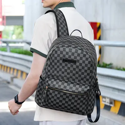 Herren-Rucksack, minimalistisch, mit Laptopfach - 4