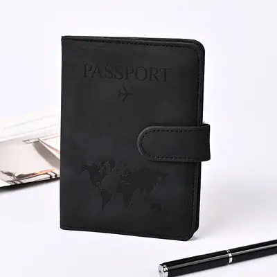 Magnetic passport holder, retro, scratch-resistant - 9