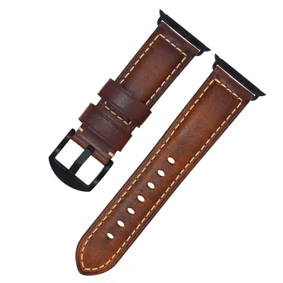 Genuine Leather Vintage Strap for Apple Watch 3/4/5/7/8/9/SE
