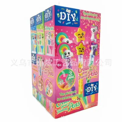 Magic sand pen DIY children's pen set in gift box, STEM educational toy - 10