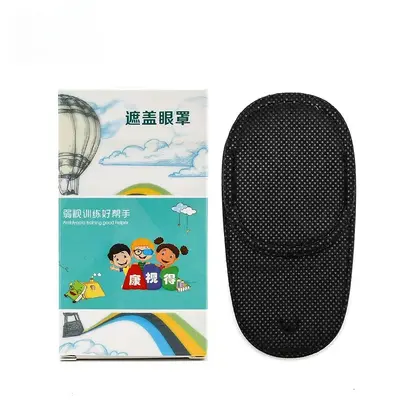 Children's Amblyopia Eye Mask, One-Eye Patch for Strabismus, Breathable - 9
