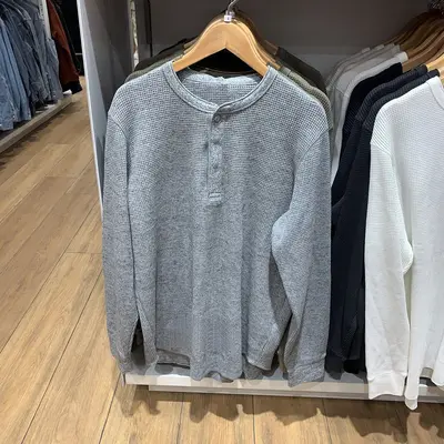 URAZ Langarm-Sweatshirt aus Waffelstrick, Modell 465496 - 8