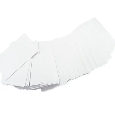 Bedruckbare PVC-Weißkarten, Tintenstrahl, laminierbar und stanzbar