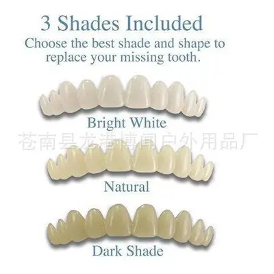 Temporary Instant Smile Veneers Realistic Whitening Teeth Covers - 6