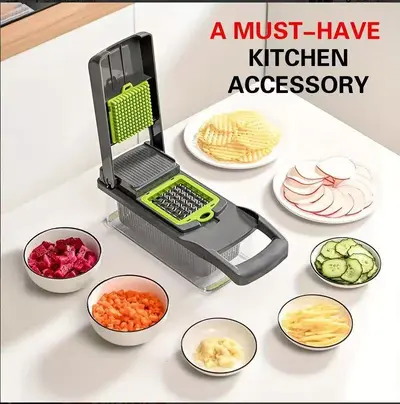 16-in-1 multifunctional vegetable and fruit cutter