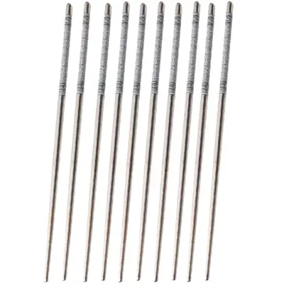 6 mm Stainless Steel Square Bar, Non-Slip and Heat-Insulated, for Home and Restaurant