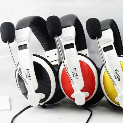 USB wired gaming headset with microphone