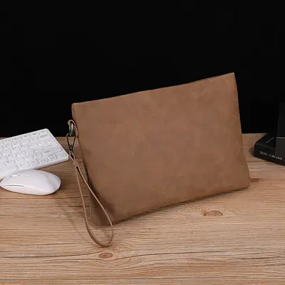 Retro-Herren-Clutch mit Handyfach, Umschlagmodell - 2