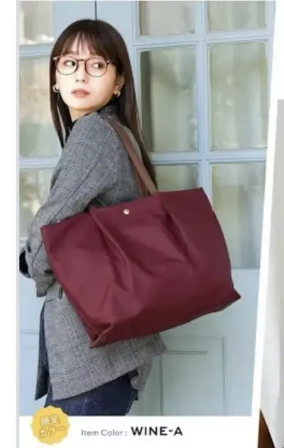 Japan und Korea Rakuten Schultertasche wasserdichtes Nylon Einschulter-Tasche große Tote-Tasche leichte Boston Muttertasche - 7