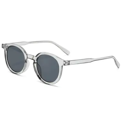 Retro Small Round Frame Women's Sunglasses with UV Protection - 7