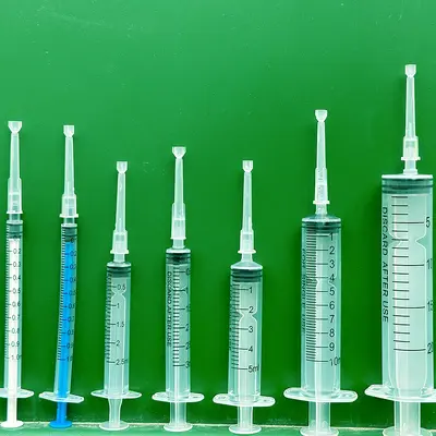 Graduated Plastic Syringe with Needle for Travel Perfume Bottle Refilling