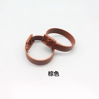 Tek delikli Japon tokalı bagaj etiketi, kordonlu, 9 renk - 9