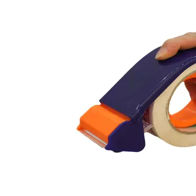 Sealing Tape with Tape Cutter, Oil-Based Marker and Warning Tape Set