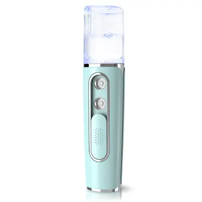 Dual-hole Spray Hydrating Instrument Handheld Portable USB Rechargeable Facial Moisturizing Beauty Device Mini Cold Spray Humidifier - 7