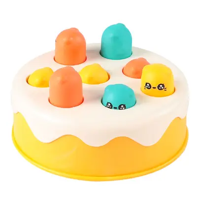 Toddler Cake Whack-a-Mole Toy, Early Education Game Console for Ages 0-2 - 6