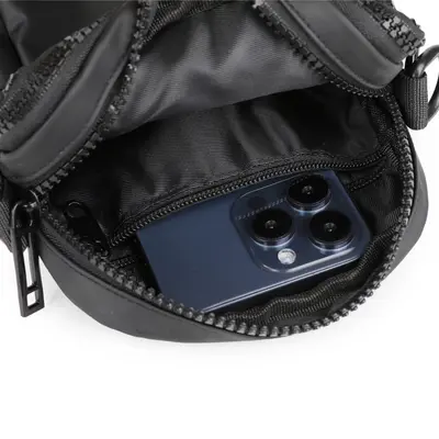 New Men's Shoulder Bag Casual Crossbody Bag Men's Small Satchel Versatile Large Capacity Fashion Multi-Pocket Water-Resistant