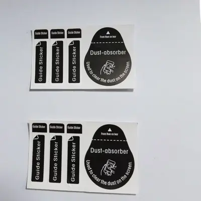 Guide label vacuum film tool mobile phone screen vacuum film wholesale dust removal label manufacturer deep cleaning - 13