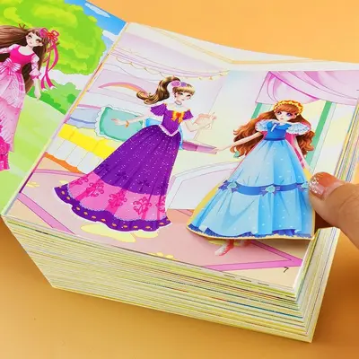 Children's concentration sticker book ages 0-6 - 3