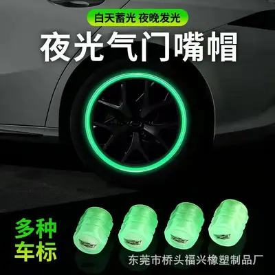 Universal Illuminated Tire Valve Cap for Cars, EVs and Motorcycles