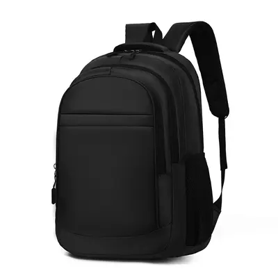 Men's Business Backpack, Plain Color, Laptop Compartment - 6
