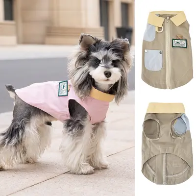 Hunde- und Katzenjacke, waschbar, Frühling und Sommer