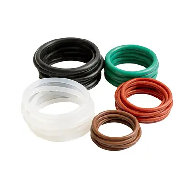 Rubber O-Ring Seal, NBR FKM Silicone, Custom Molded