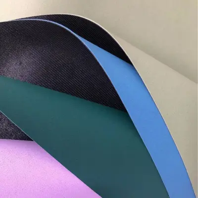 Foldable Travel Yoga Mat, High-Density Rubber, Extra Wide and Long - 4