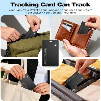 Dual system card tracker, wireless charging, smart