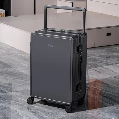 New Travel Luggage Wide Handle Trolley Case Unisex Student 24 Inch Carry-on Password Box Silent Universal Wheel Suitcase Lightweight - 9