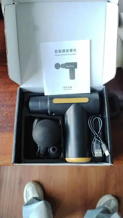 MINI Fascia Gun, Quiet Professional Electric Muscle Relaxing Massage Gun - 7