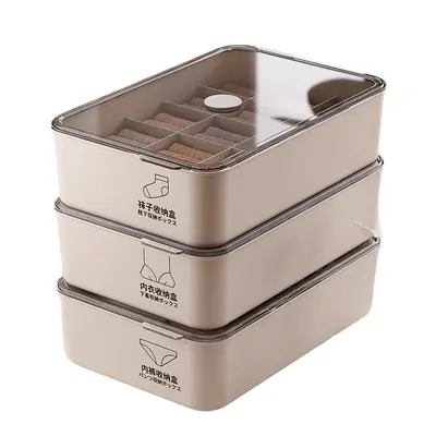 Aufbewahrungsbox für Unterwäsche, 3-in-1 Organizer