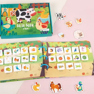 Magnetisches Stilles Buch groß Busybook für Kinder