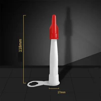 Silikon Plastik Tutkal Memesi Evrensel Cam Tutkal Başlığı Tutkal Tabancası İçin
