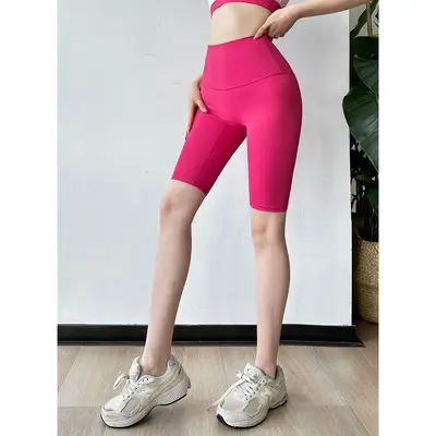 Kadın yoga pantolonu, yüksek belli, kalça kaldırmalı - 10