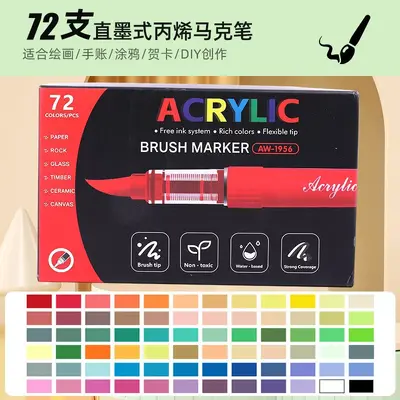 Acryl-Markerstift, sicher und ungiftig - 12