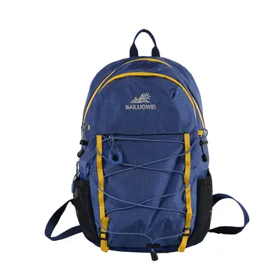 Colorblock Outdoor Backpack, Unisex, Large Capacity - 12