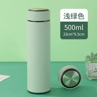 Insulated water bottle for women, elegant wholesale smart temperature indicator 316 stainless steel thermos cup, 304 special compact pocket cup. - 13