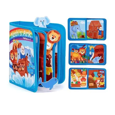 Felt Quiet Book with Learning Board for Babies and Toddlers