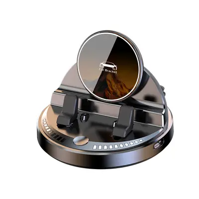 Car Phone Holder Wireless Fast Charging Anti-Shake Center Console - 6