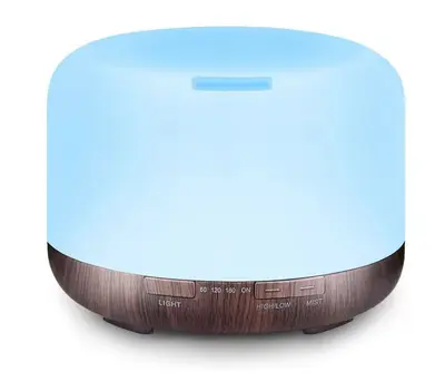 500ml Aroma Diffuser, Seven-Color Ultrasonic Humidifier for Bedroom - 11