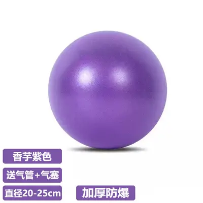 25cm Pilates Ball PVC Mini Yoga Ball, Explosion-Proof, Glute Training - 9