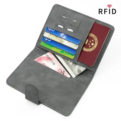 RFID pasaport çantası belge ve bilet tutuşu