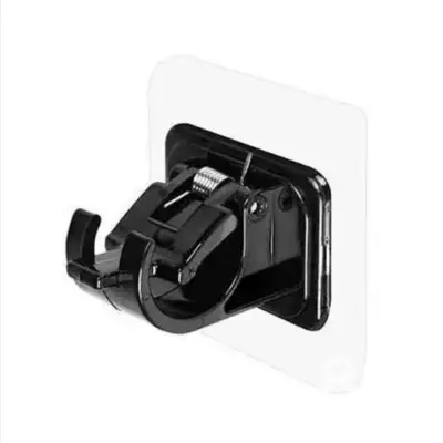 No-Drill Adhesive Curtain Rod Hook, Telescopic - 7