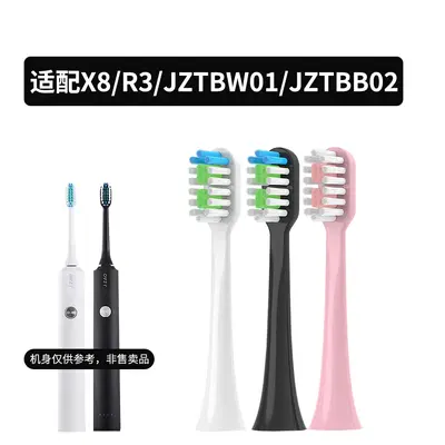 Replacement Brush Head for JD JINGZAO Electric Toothbrush, Compatible with JZTBW01/JZ5s/JZ - 2